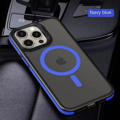Magnetic MagSafe iPhone Case – Matte Translucent Armor | iPhone 11–16