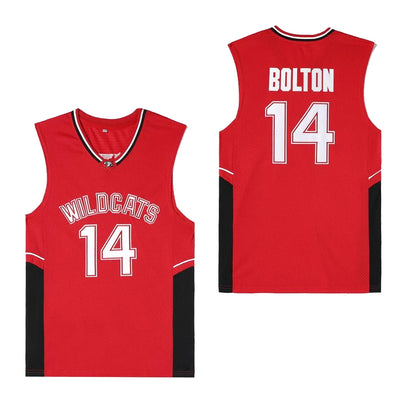 Bolton #14 Wildcats Basketball Jersey – Stitched Embroidery