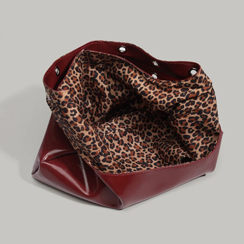 Leopard Spice Girl Double-Sided Oulder Bag