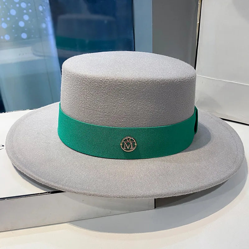 Fedora Hat – Elegant Felt Jazz Cap for Women & Men