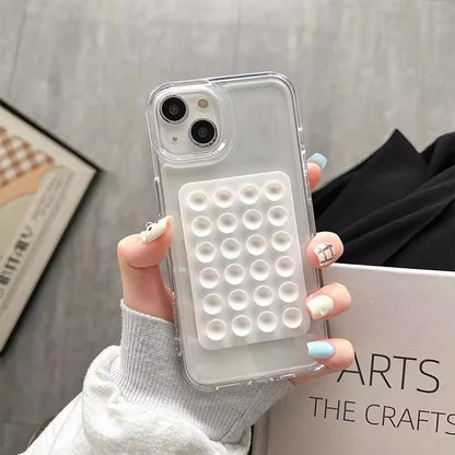 iPhone Case 3D Airbag Transparent Shockproof Cover – iPhone 17 to 11