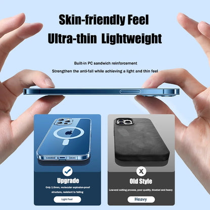 Clear MagSafe iPhone Case – Magnetic Transparent Cover