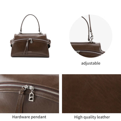 Luxury Leather Tote Crossbody Shoulder Handbag