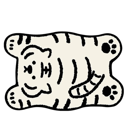 Cartoon Animal Shaped Rug – Soft Absorbent Anti-Slip Floor Mat