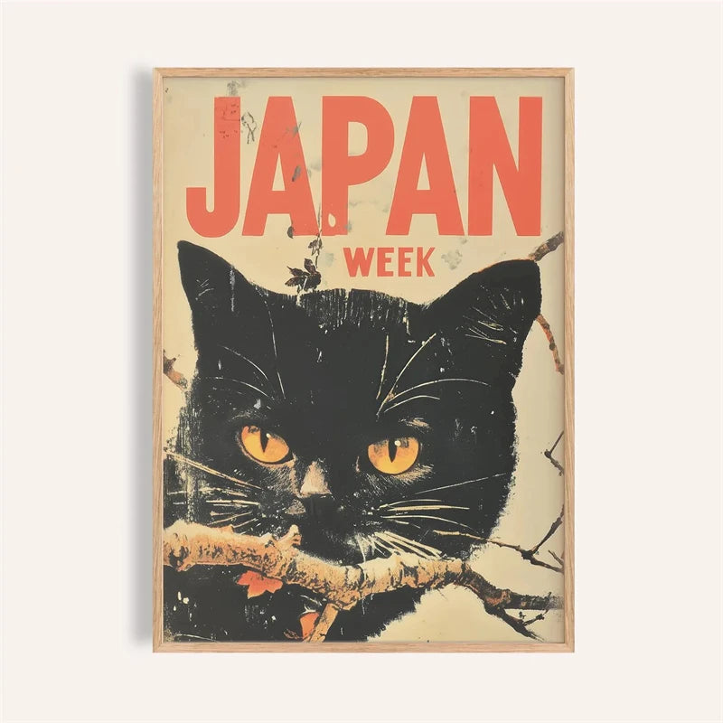Japanese Ukiyo-E Vintage Poster Print – Retro Wall Art