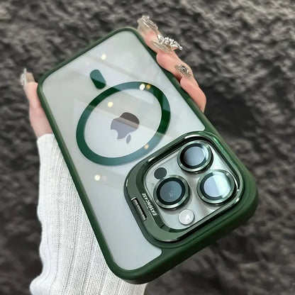 Magnetic Shockproof MagSafe Case with Stand for iPhone 18 Pro Max