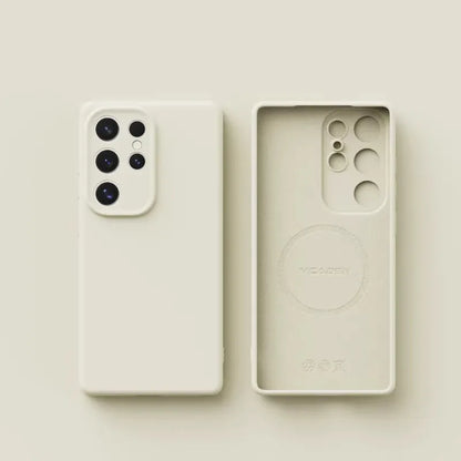 Original Liquid Silicone Magnetic Phone Case Samsung Galaxy S26 S25 S24 S23 S 26 Ultra Plus Cases