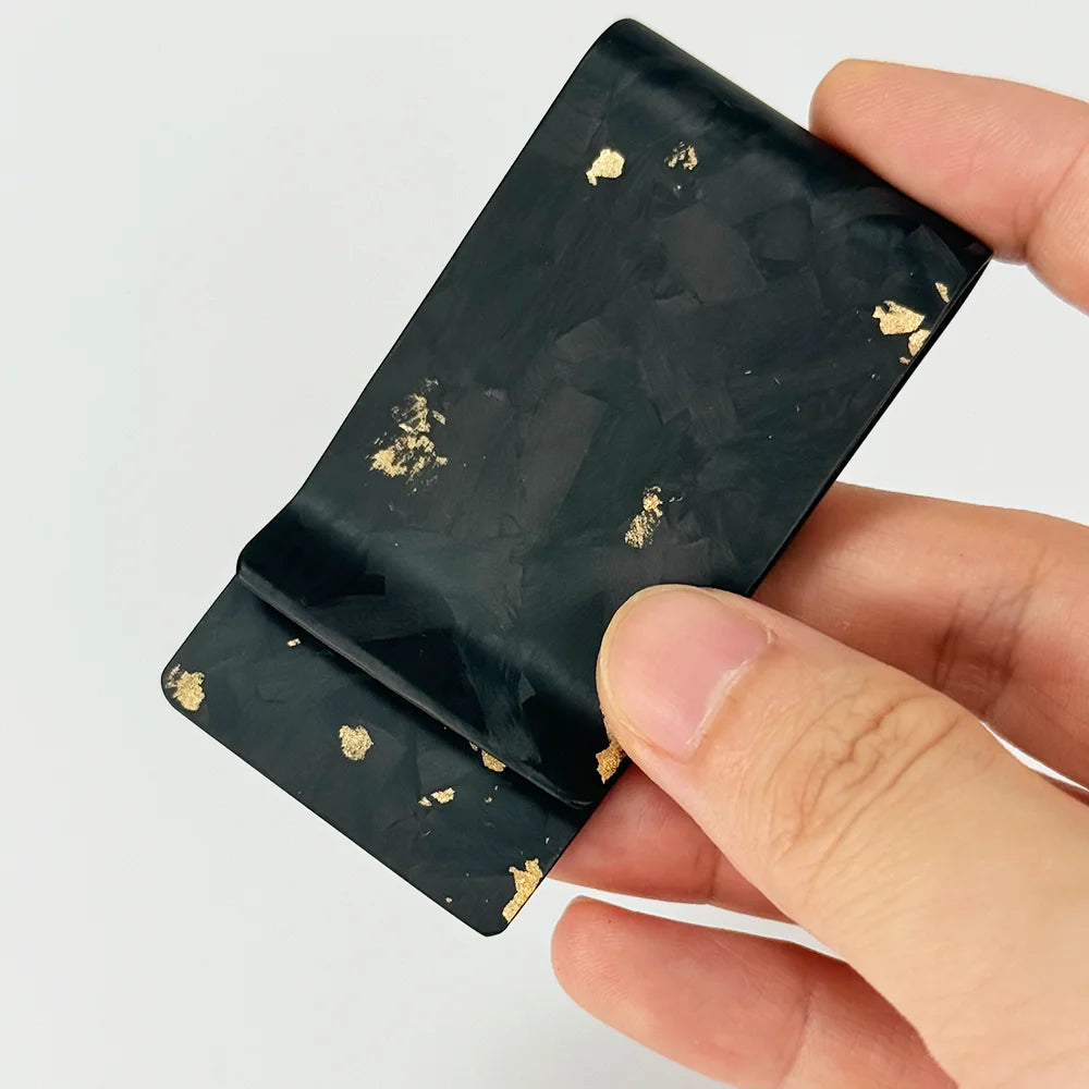 Forged Carbon Fiber Money Clip & Slim Card Holder