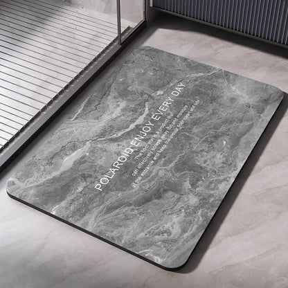 Diatomaceous Earth Bath Mat – Quick-Dry Non-Slip Bathroom Rug