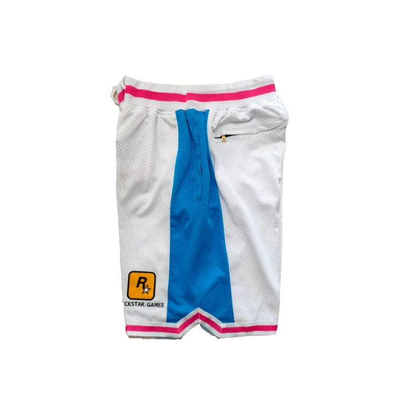 Mamba Embroidered Basketball Shorts with Pockets