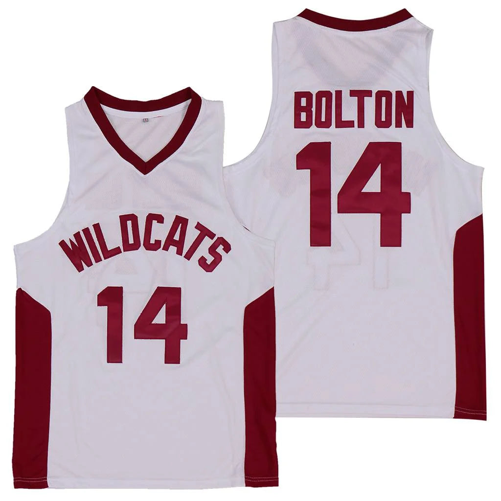 Bolton #14 Wildcats Basketball Jersey – Stitched Embroidery