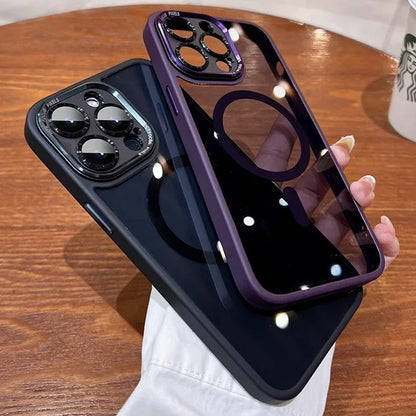 Magnetic MagSafe Bumper Case for iPhone 16 15 14 13 12 11 Pro Max