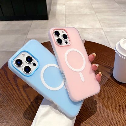 MagSafe Matte iPhone Case – Candy Colors | iPhone 11–17 Series