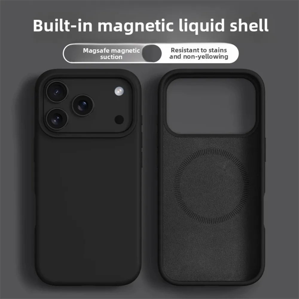 Liquid Silicone MagSafe iPhone Case – iPhone 17 & 16 Series