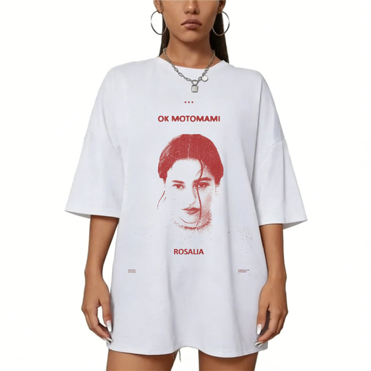 Rosalia Lux Tour Vintage Graphic T-Shirt – Retro Fan Tee