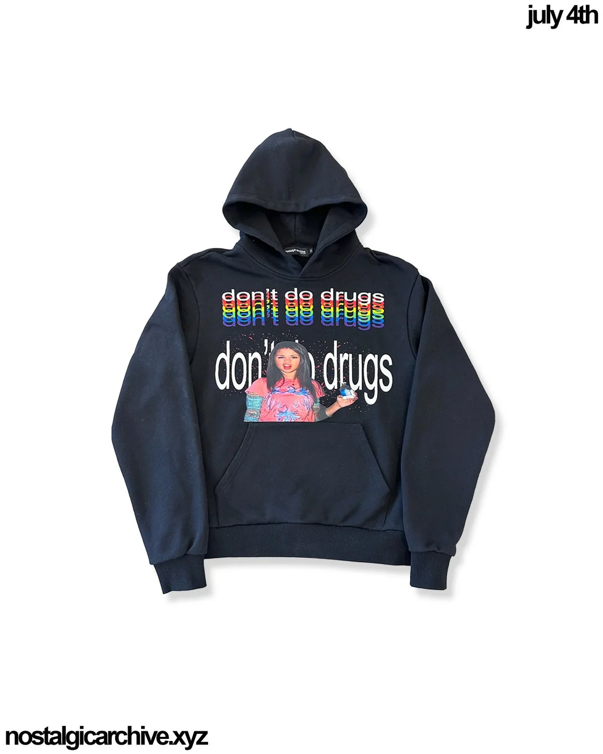 Graphic Slogan Oversized Hoodie – Y2K Grunge Streetwear Women