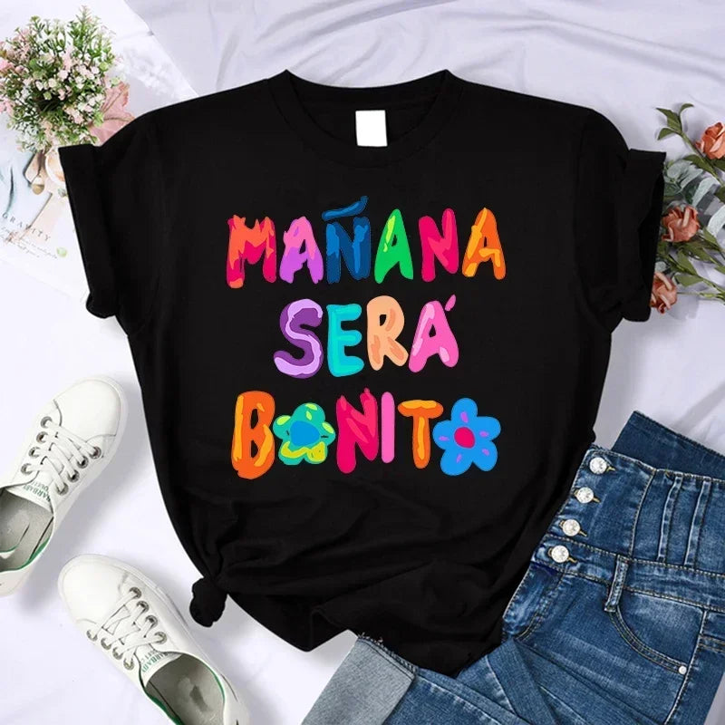 Karol G Manana Sera Bonito Graphic T-Shirt – Women's Short Sleeve Tee