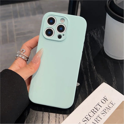Liquid Silicone MagSafe iPhone Case – Camera Lens Protection