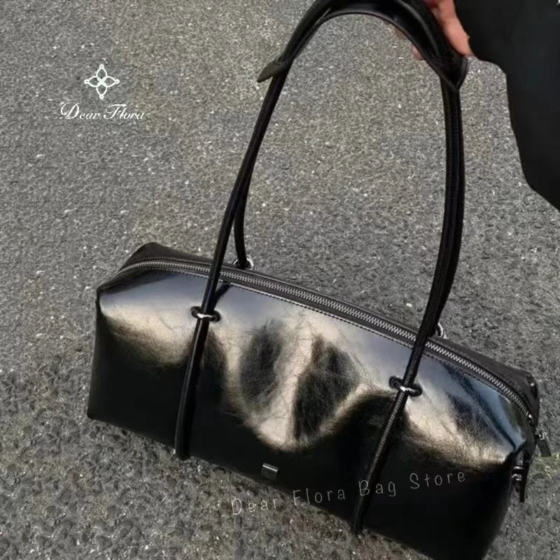 Boston Pillow Handbag – Y2K Large Capacity Women's Bag