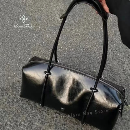 Boston Pillow Handbag – Y2K Large Capacity Women's Bag