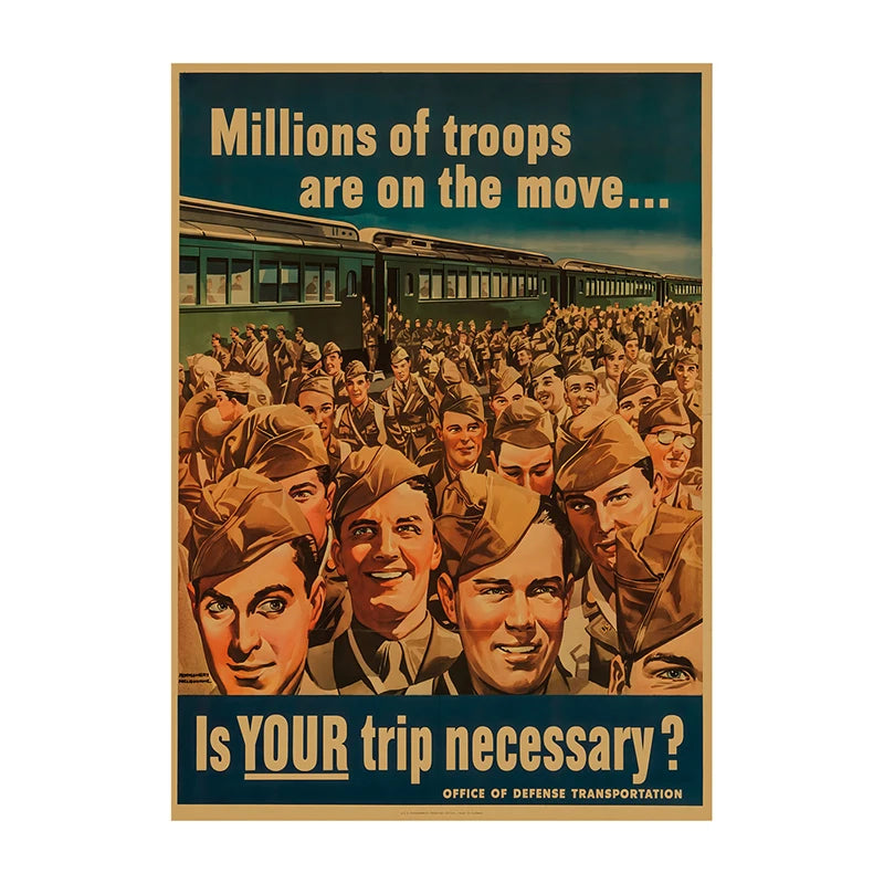 Soviet USSR Vintage Propaganda Poster – Stalin Portrait Retro Wall Art Print
