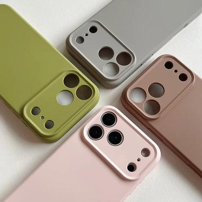 Liquid Silicone iPhone Case – iPhone 12 to 17 Pro Max