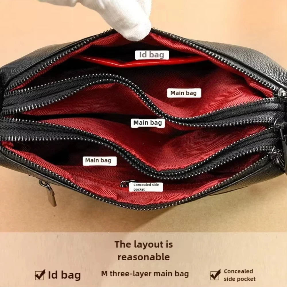 New Fashion Women Genuine Leather Handbags