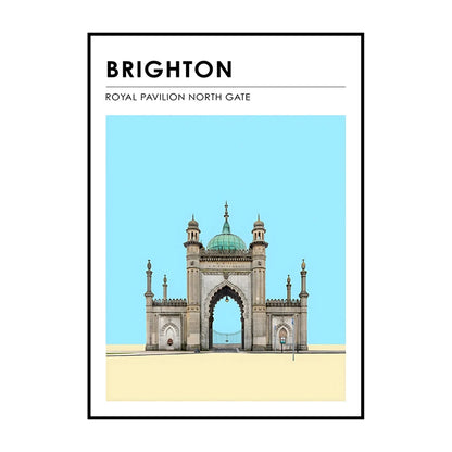 Famous City Architecture Wall Art Poster – Canvas Print for Living Room