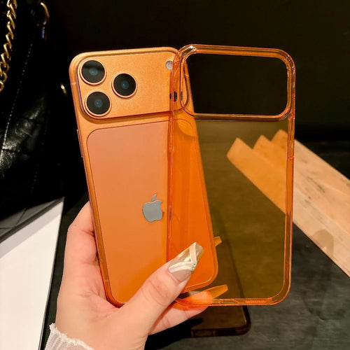 Clear Hard PC Case for iPhone 17 16 15 14 13 Pro Max Ultra Thin
