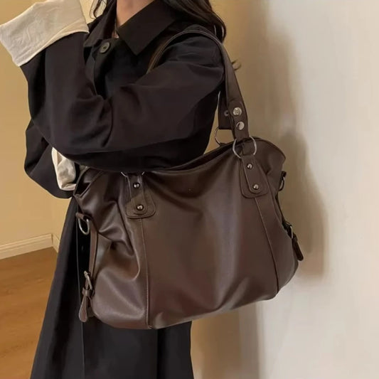 Female Hobo Handbag Large Capacity Shoulder Bags