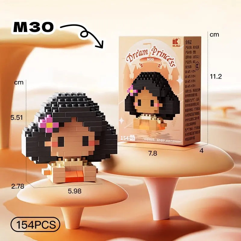 Disney DIY Building Blocks Educational Toy