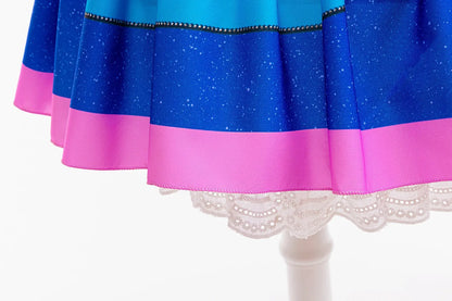 Girls Stitch Cosplay Dress Halloween Costume