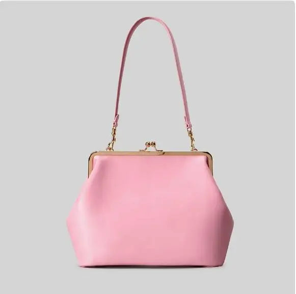 Luxury Clip Clasp Shoulder Bag – Women's Elegant Handbag