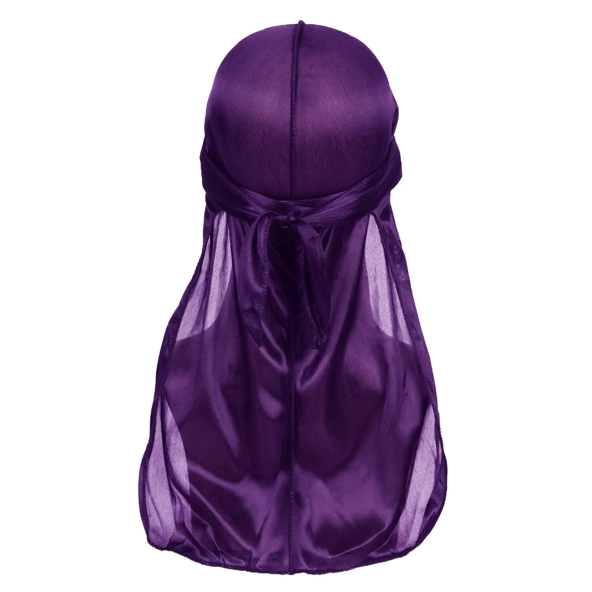 Men Satin Breathable Silky Durag Long Tail Doo Rag Pirate Hat Headband Turban Bandana Headwearmen