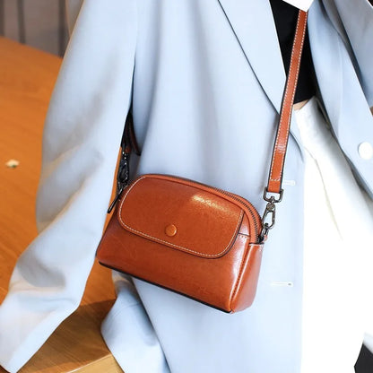 Mini Small Genuine Leather Vintage Bag