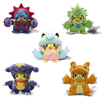 Pokemon Plush Toys Eevee Pikachu Charizard Lucario