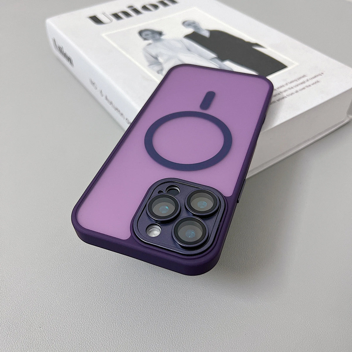 MagSafe iPhone Case Matte Translucent Armor Shockproof Cover