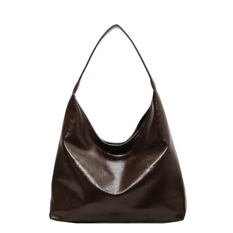 Large Capacity Red Bag For Women 2026 New Retro Texture