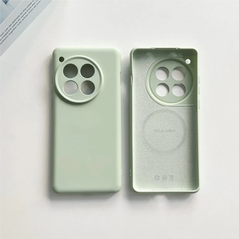 Magnetic Liquid Silicone Case for OnePlus – MagSafe Wireless Charging