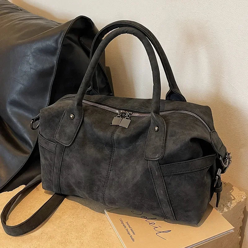 Retro Design PU Leather Shoulder Bags