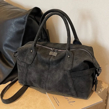 Retro Design PU Leather Shoulder Bags
