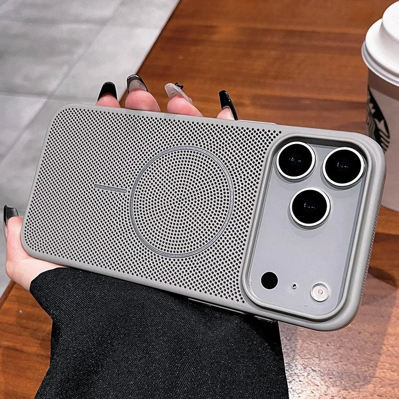 MagSafe Breathable Heat Dissipation iPhone Case – iPhone 17/16/15/14/13/12 Series