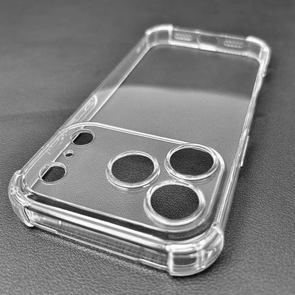 Shockproof Clear Armor Case for iPhone 17 16 15 14 13 12 11 X XR 8 Series