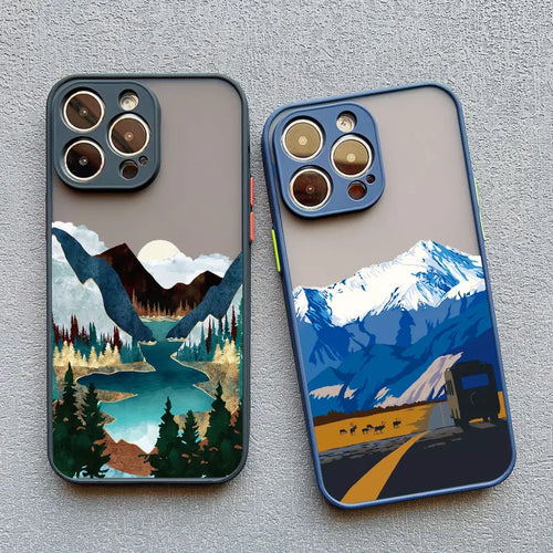 Scenic Landscape iPhone Case – Soft Shockproof Cover