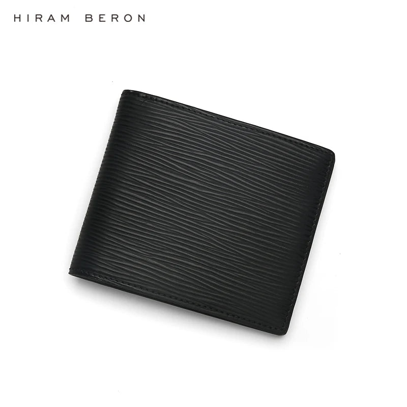 Personalized Men's Bifold Wallet – Epi Leather with Custom Name