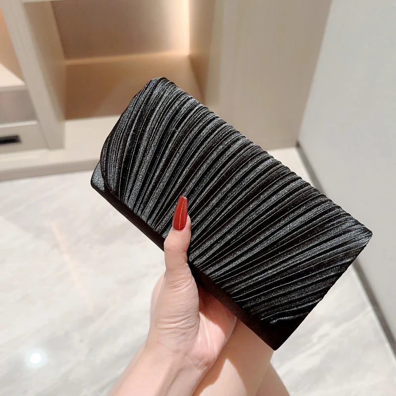 Women's Elegant Satin Evening Bag