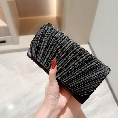 Women's Elegant Satin Evening Bag