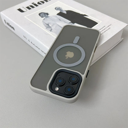 MagSafe iPhone Case – Magnetic Wireless Charging Shockproof Matte Cover