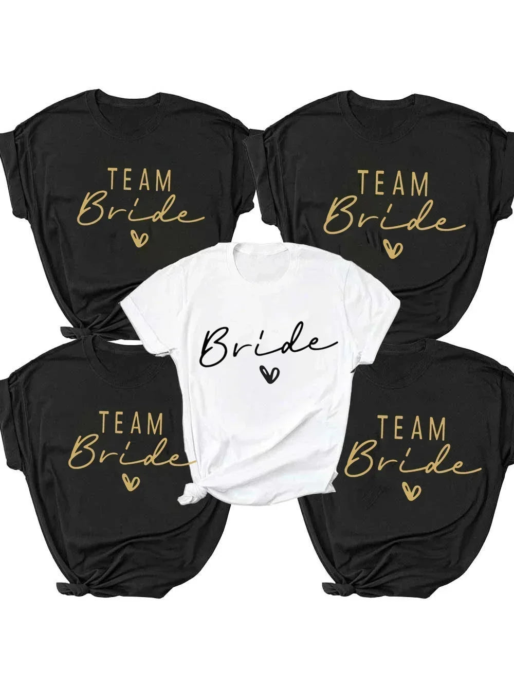 Bride & Bridesmaid Bachelorette Party T-Shirt for Women