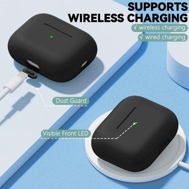 AirPods Pro Case – Silicone Protective Cover for Pro 2 & 3